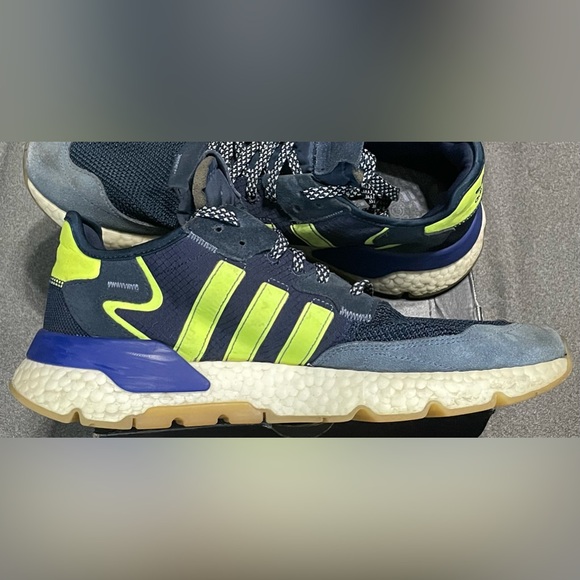 SOLD SOLD SOLD SOLD ADIDAS ORIGINAL NITE JOGGER C NAVY SOLAR YELLOW GUM - Picture 5 of 9